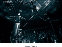 Tablet Screenshot of daviddimitri.ch